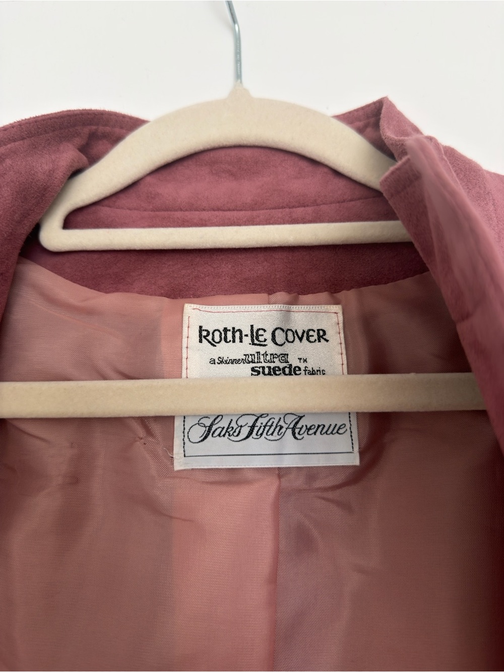 Pink Suede Jacket - Picture 2 of 4